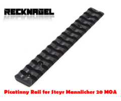 Recknagel Aluminium Picatinny Rail for Steyr Mannlicher L 20 MOA Rifle Base (57050-2188)