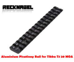 Recknagel Aluminium Picatinny Rail for Tikka T3 20 MOA (57050-2081)