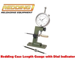 Redding Case Length Guage with Dial Indicator