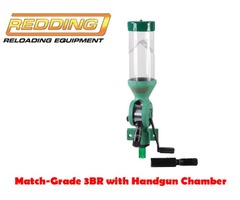 Redding Reloading Match-Grade 3BR with Pistol Chamber Powder Measure / Powder Thrower