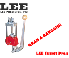 Reloading Press – Lee Turret 4 Hole Reloading Press