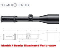 Schmidt & Bender Klassik 3-12×50 Illuminated Hungarian