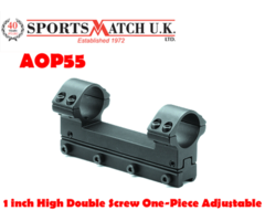 Sportsmatch AOP55 1 inch Double Screw One-Piece Adjustable Rifle Mount