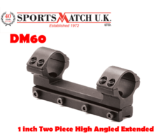 Sportsmatch DM60 1 Inch One Piece High Dampa Scope Mount