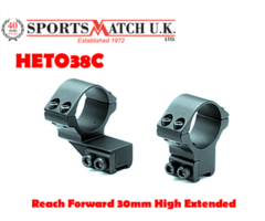 Sportsmatch HETO38C Reach Forward 30mm High Extended Scope Rings