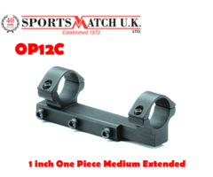 Sportsmatch OP12C 1 inch One Piece Medium Extended Scope Mount