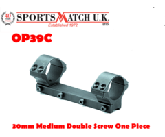 Sportsmatch OP39C 30mm Medium Double Screw One Piece Rifle Scope Mount