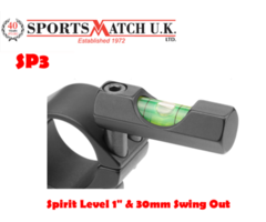 Sportsmatch SP3 Swing Out 1 inch & 30mm Spirit Level Kit