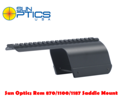 Sun Optics Remington 870/1100/1187 LH/RH 12 Ga Shotgun Saddle Mount