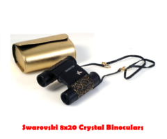 Swarovski Idomeneo Crystal 8×20 Gold Binoculars