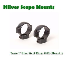 Tasco 1″ Blue Steel Rings 1872 (Mounts)