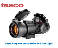 Tasco 1×32 Propoint 5 MOA Red Dot Sight with Rings