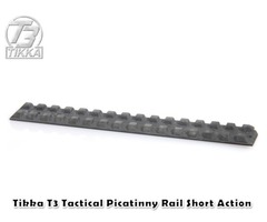 Tikka T3 Tactical Picatinny Rail Short Action