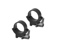 Warne 1 inch 7.3 / 22 Rimfire Steel Quick Detach Scope Rings