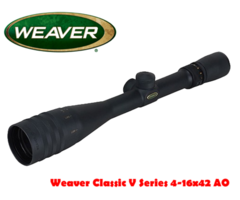 Weaver Classic V Series 4-16×42 AO Riflescope
