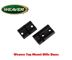 Weaver Detachable Top Mount Two Piece Rifle Base