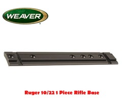 Weaver Ruger 10/22 1 Piece Rifle Base T09