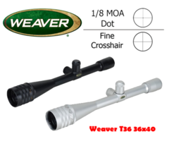 Weaver T36 T-Series 36×40 AO Bench Rest Riflescope