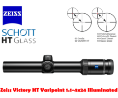 Zeiss Victory HT 1.1-4×24 Illuminated Hunting Riflescope