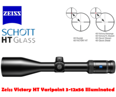 Zeiss Victory HT 3-12×56 Illuminated Hunting Riflescope