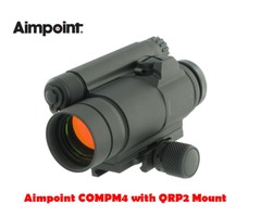 Aimpoint COMPM4 Red Dot Sight with QRP2 Scope Mount