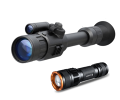 Yukon Photon XT 4.6×42 Night Vision Rifle Scope + Tracer IR 400m Torch