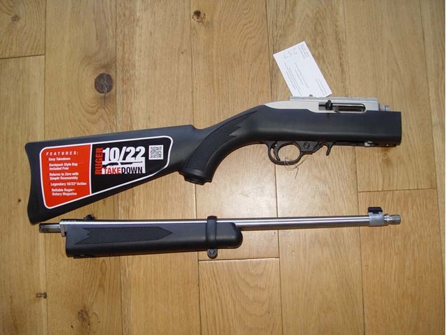Ruger 10/22 Takedown .22 Long Rifle - For Sale. 