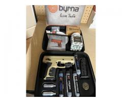 Byrna Pepper/tear gas ball C02 Air Gun with extras