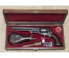 Cased Colt Model 1851 Navy Percussion Revolver