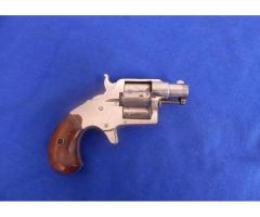 1870s Colt Cloverleaf 41 Cal RF Revolver Pistol Gun