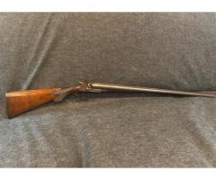 Antique Clabrough Bros .12 Gauge Duck & Quail Fine Damascus Shotgun