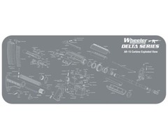 Delta Series AR-15 Cleaning and Maintenance Mat