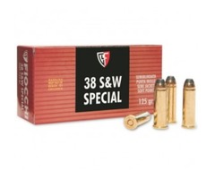 .38 Special 158 gr Semi Jacketed Soft Point Fiocchi Box of 50rnds
