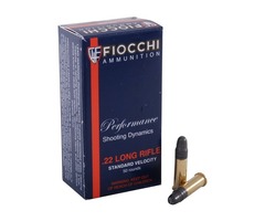 Fiocchi Standard Velocity 22LR Box of 50rnds