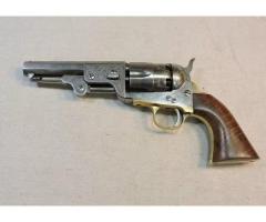 Pietta 1851 Navy U.S. Marshal .44 Cal Black Powder Revolver