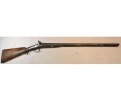 Antique English SxS Percussion Shotgun Birmingham C. 1813-1904 Proofs