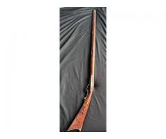1850 - JONATHANC DUNMEYER INCISE CARVED PERCUSSION KENTUCKY RIFLE