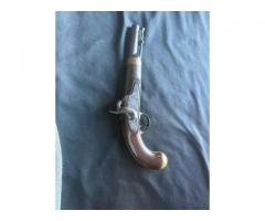 1850 -US MODEL 1842 PERCUSSION PISTOL BY H. ASTON. .54 cal