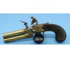 Thomas Ketland & Co. London Tap Action Flintlock Pistol 43 Bores 1796-1816