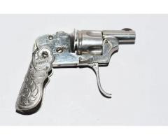 Nice Belgian DD Oury Novo Folding Trigger Grip 6.35 25 Cal Revolver