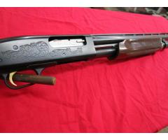 Mossberg 835 shotgun with Engraving, gold trigger 12 Gauge