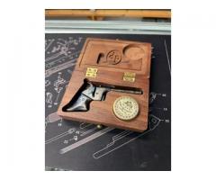 Very Nice Rare Davide Pedersoli Remington Rider 1860 Derringer 4.5mm .177