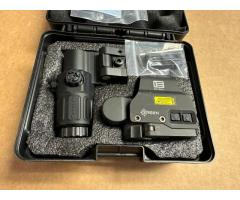 EOTech Holographic Hybrid Sight - EXPS with G45 Magnifier, with Quick Disconnect
