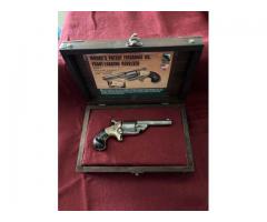 Very Rare Antique National Arms Co. Front Loading .32Teat-fire Revolver