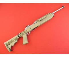 Ruger Mini 30 Ranch Stainless W/Tapco Fde Stock 7.62x39 mm