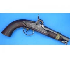 Colt New Line 30 Pocket Revolver ca. 1875 Antique Etched Pannel