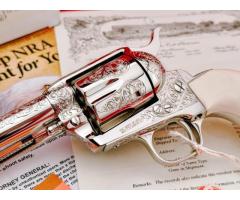 Colt Custom SAA Nickel + IVORY NOS .44-40 Winchester