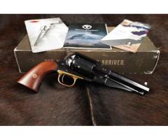 Taylor’s Pietta 1858 New Army Steel Frame Percussion .44 Cal 5.5” Revolver