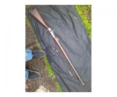 ANTIQUE SNIDER ENFIELD 577 cal. dates 1864 fine plus bore c/w bayonet /scab