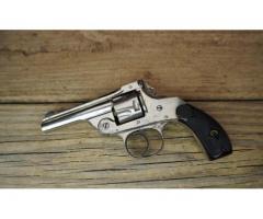 Hopkins & Allen 32 DA pocket revolver break top w/ folding hammer ANTIQUE